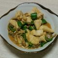 £るき£'s cooksnap of when they made ダイエットメニュー！ささみときのこ炒め.