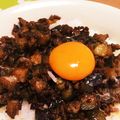 サヤ：−）'s cooksnap of when they made 簡単♡おいしい♡韓国風そぼろ丼.