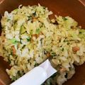 しーたんのママ's cooksnap of when they made 1歳児の納豆チャーハン.