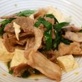 くぅぽん☆'s cooksnap of when they made 簡単美味しい♪豆腐・にら・豚肉の中華炒め.