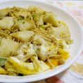 mmameco's cooksnap of when they made 長いもときのこのガーリックオムレツ.