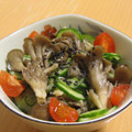 もんしゅしゅ's cooksnap of when they made 舞茸天と胡瓜の酢の物.
