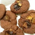 feleza's cooksnap of when they made Kクッキー（チョコと栗クッキー）.
