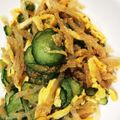 はに333's cooksnap of when they made 糸寒天ときゅうりの酢の物.