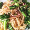 エミプゥ〜's cooksnap of when they made ブロッコーの塩辛ペペロンチーノ.