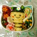 くーたんスマイル's cooksnap of when they made ぶんぶん♪みつばちちゃん＊キャラ弁.