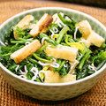 ちべターリー's cooksnap of when they made 簡単♪ ほうれん草とうす揚げの和え物.