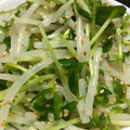 nursemam's cooksnap of when they made 簡単☆豆苗ともやしのナムル.
