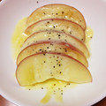 puti0612's cooksnap of when they made レンジで簡単☆りんごとチーズのおやつ.