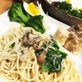 ☆☆ピカリ☆☆'s cooksnap of when they made ほうれん草としらすのパスタ！.