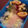 あき姫ちゃん's cooksnap of when they made バレリーナの女の子♪キャラ弁.