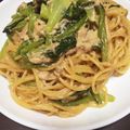 のちめる's cooksnap of when they made 小松菜ツナパスタ.