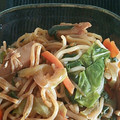 かぴーな's cooksnap of when they made レンジ もちもち簡単★焼きそば うどん.