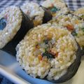 3匹の子ブタｍａｍａ's cooksnap of when they made 焼肉のたれで☆ビビンバ風焼きおにぎり♫♬.