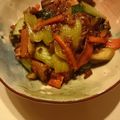 ★くまた★☆'s cooksnap of when they made ♪ナスとチンゲン菜のウマ辛炒め♪.