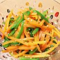 千ちゃん☆あーす's cooksnap of when they made いつもの常備菜　ピーマンと人参のナムル.