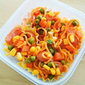 AYUBOON's cooksnap of when they made 幼稚園のお弁当　簡単焼きそばでナポリタン.