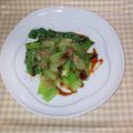 raumucck's cooksnap of when they made チンゲン菜のオイスターソースがけ.