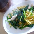 youichie's cooksnap of when they made 簡単★おいしい★ニラ焼きそば.