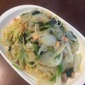クックUUMSUY☆'s cooksnap of when they made 簡単&時短☆鮭バターのパスタ.
