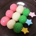 清水の嫁's cooksnap of when they made 子供と一緒に☆３色だんご（爪楊枝サイズ）.