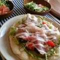 ﾘｯｸｽﾃｯﾌﾟ's cooksnap of when they made HBでさくっモチっピザ生地☆.