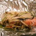 クック5LHRYM☆'s cooksnap of when they made きのこたっぷりサーモンのホイル焼き.