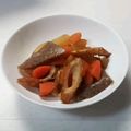 Sizuku04's cooksnap of when they made ♡節約！時短！♡大根とちくわの煮もの.