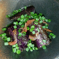 akomanman's cooksnap of when they made なすと桜えびの煮物.