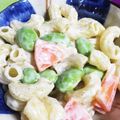 ♪kanapon♪'s cooksnap of when they made 枝豆とマカロニのサラダ.