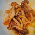 あいにゃん♪'s cooksnap of when they made 簡単しめじのケチャップ炒め.