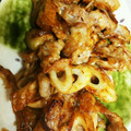 ❀ありーず✿'s cooksnap of when they made ごはんがすすむ!!豚肉とちくわの炒めもの.
