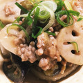 あゆと君ママ's cooksnap of when they made 蓮根と茄子の中華炒め.