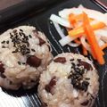 ♡ひまママ♡'s cooksnap of when they made レンジで簡単！白米と切り餅でお赤飯！.