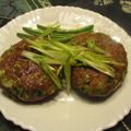 ジョングレ's cooksnap of when they made 美味しい★キャベツの照り焼きハンバーグ.