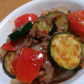 cafe-cafe's cooksnap of when they made ズッキーニとトマトの中華炒め。.