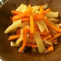 みゆたけ♪'s cooksnap of when they made 大根と人参のキンピラ(*^^*).