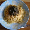 まーくんのおくさん's cooksnap of when they made ★コクをプラス★たらこスパ.