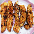 ありんこ☆★'s cooksnap of when they made 鶏ささみの柔らかゴマ焼き.