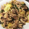 ゆーきち！'s cooksnap of when they made 大人気☆中華料理屋さんのニラ豚！！.