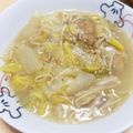 *あん*'s cooksnap of when they made 手羽元と白菜のごまスープ.