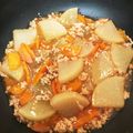 meryairi's cooksnap of when they made サッパリ大根の鶏そぼろあんかけ.