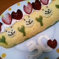 しろくまPomPom's cooksnap of when they made チーズクリームロールケーキ.