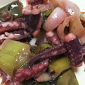 クックUXBESS☆'s cooksnap of when they made 簡単5分☆ゲソと白ねぎのバター醤油炒め.