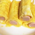 ぶんちゃんぶんぶん's cooksnap of when they made お弁当に☆ウィンナー巻き玉子焼.