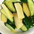 ぶんちゃんぶんぶん's cooksnap of when they made 【給食で人気！】炒めきゅうり.