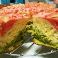 reabi's cooksnap of when they made ひな祭りシフォンケーキ.