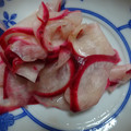 さっちゃん３２'s cooksnap of when they made 赤かぶの千枚漬け.