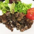 ミサタロス's cooksnap of when they made 鶏肉!?ﾏｸﾞﾛ血合い竜田揚げ.