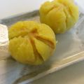 ☆Rokko☆'s cooksnap of when they made さつまいもりんご茶巾.